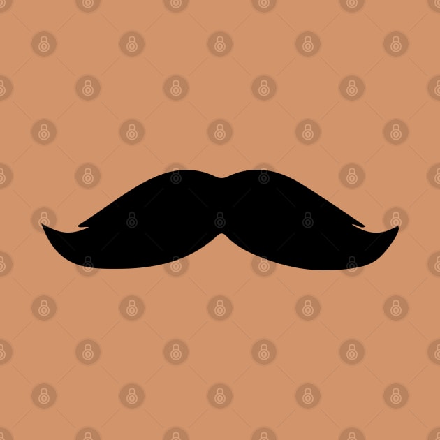 Moustache - Bushy (Skin tone C) by helengarvey