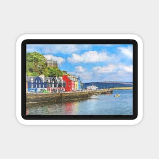 An Impressionist View Of Tobermory Magnet