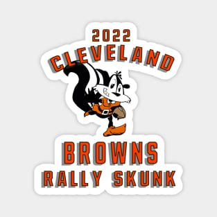 Cleveland Browns Rally Skunk Magnet