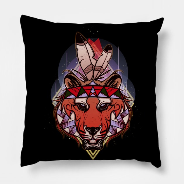 Silent Guardian Pillow by GODZILLARGE