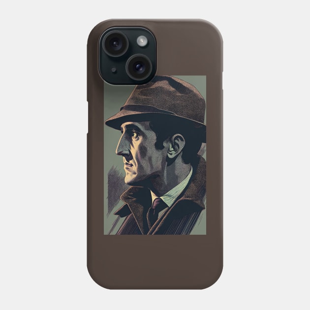 Sherlock Holmes Basil Phone Case by GaudaPrime31