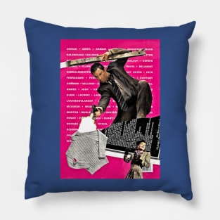 Fashion Police Action Pillow