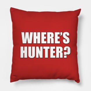 Where's Hunter? Pillow