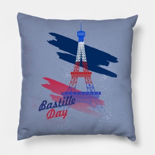 happy bastille day shirt Pillow