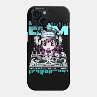 EDM Hibiscus DJ! Phone Case