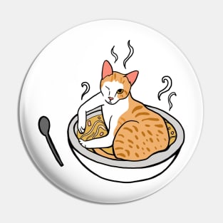 Cat Soup Pin