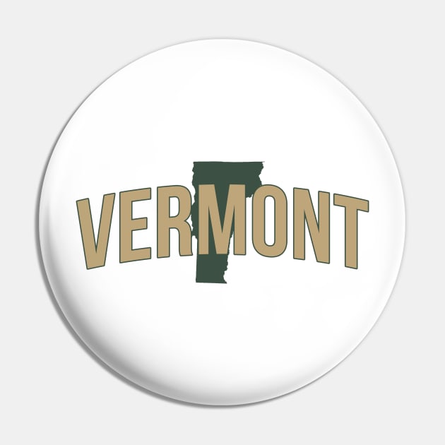 Vermont State Pin by Novel_Designs