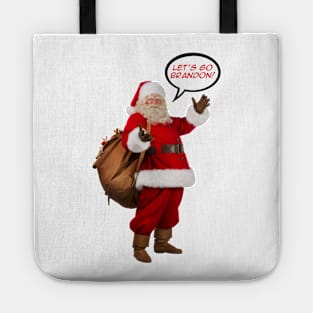 Santa Hates Biden Double Sided T Tote