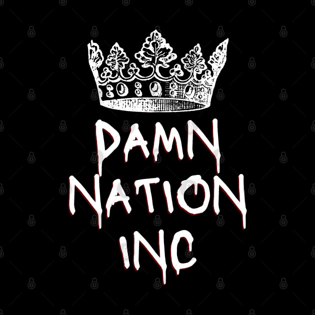 Damn Nation Inc Badge shirt by Damn_Nation_Inc