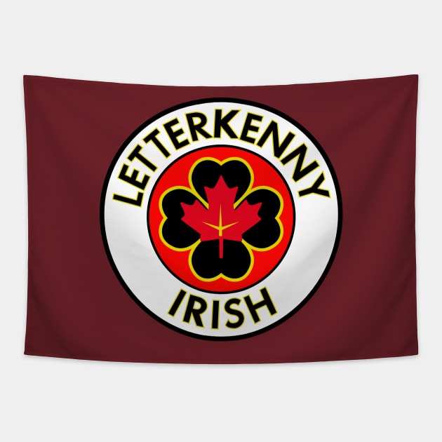 Letterkenny Irish Logo Tapestry by idjie