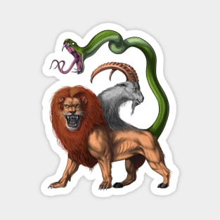 Greek Mythology Creature Chimera Magnet