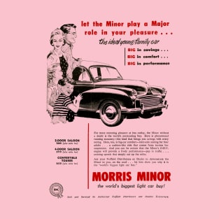 MORRIS MINOR - advert T-Shirt