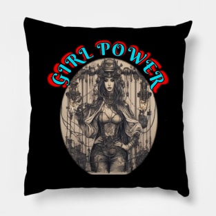 Girl Power cool image Pillow