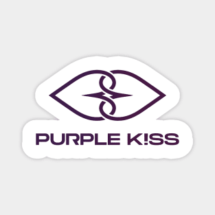 Purple Kiss Logo Magnet