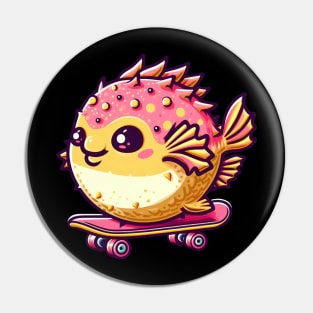 Puffer Fish Pin