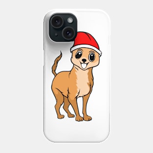 Santa Chihuahua Phone Case