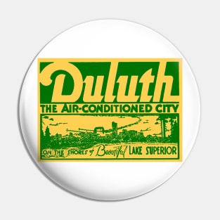 Vintage Duluth Decal Pin