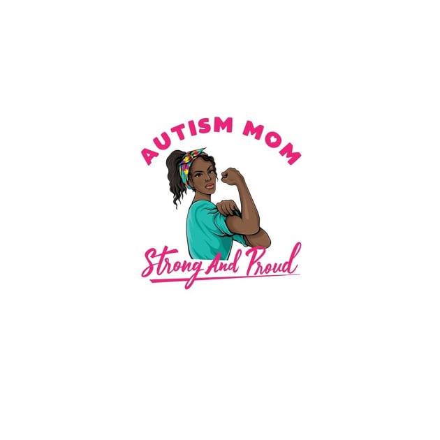 African American Autism Mom by KassaPouros