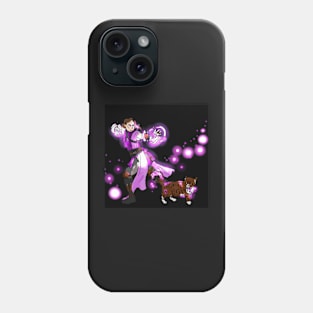 Deseret Beestinger - arcane trickster with cat Phone Case