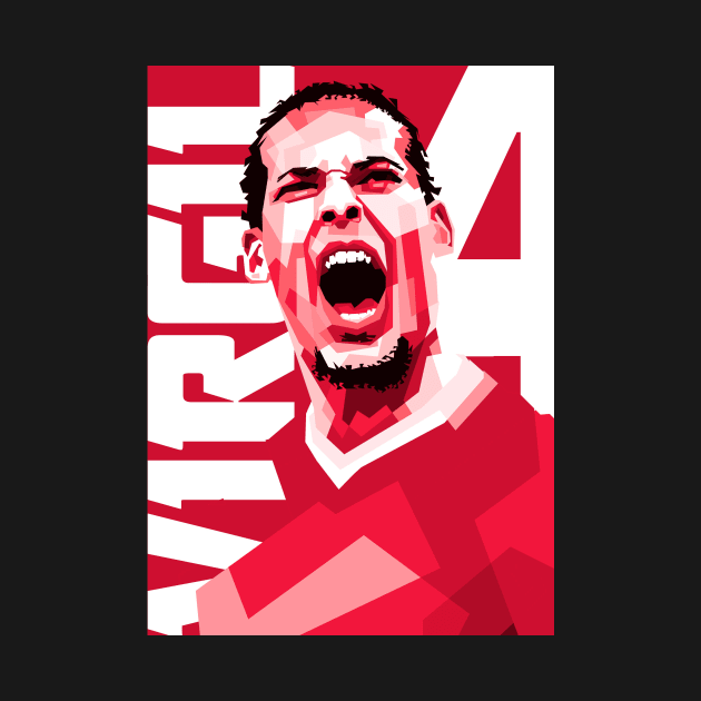 Virgil van dijk by Danwpap2