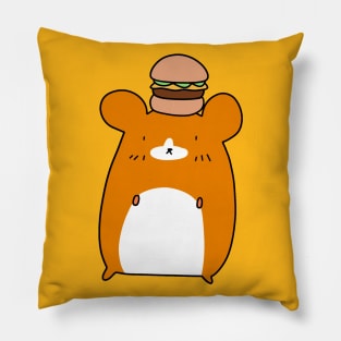 Hamburger Hamster Pillow