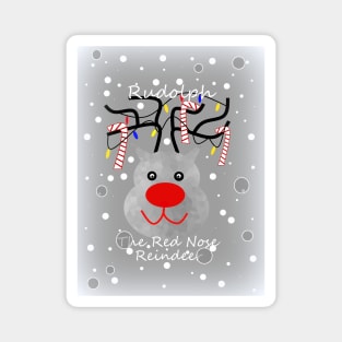 Rudolph The Red Nosed Reindeer Magnet