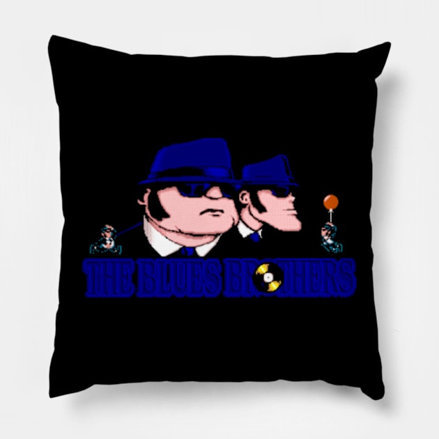 Blues Brothers Pillow by iloveamiga