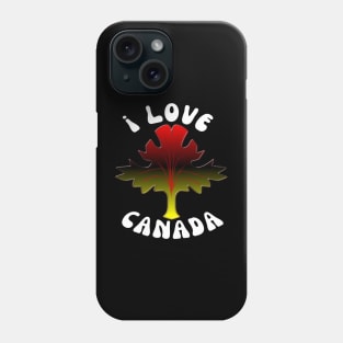 I Love Canada Phone Case