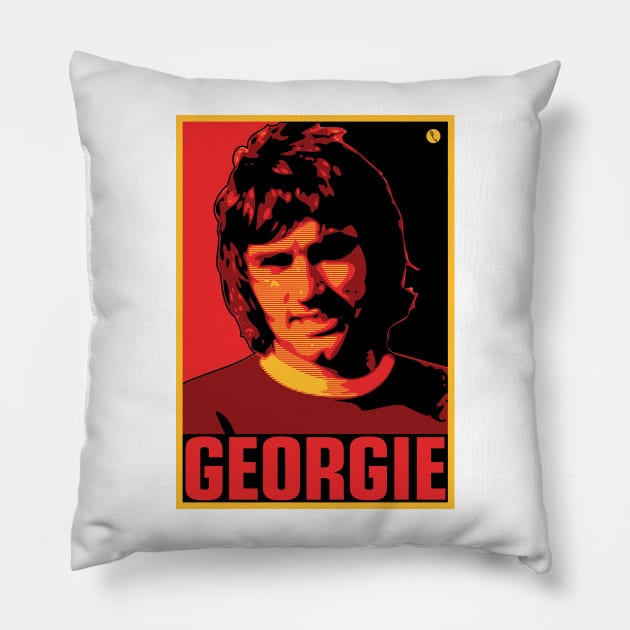 Georgie 'United' Pillow by DAFTFISH