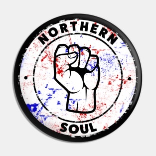 Northern Soul - Red and Blue Pin