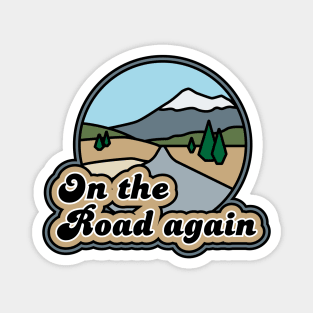 On the road again Magnet