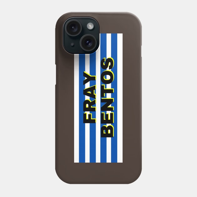 Fray Bentos City in Uruguay Flag Stripes Phone Case by aybe7elf