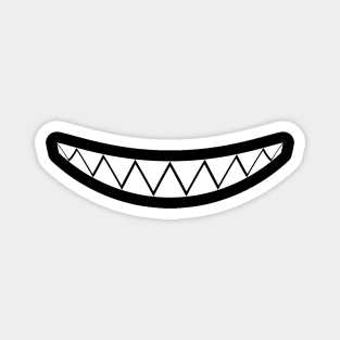 Mouth Teeth funny face mask Magnet