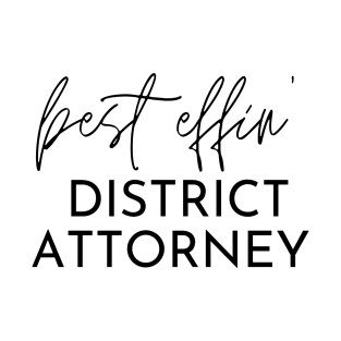 District Attorney Gift Idea For Him Or Her, Thank You Present T-Shirt