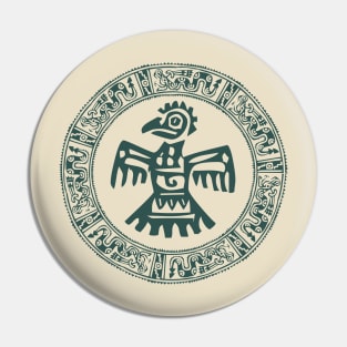 Mayan Gliph 2 Pin