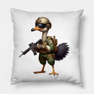 Tactical Dodo Bird Pillow