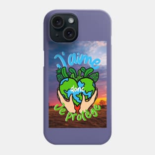 J'aime ma planète P02 Phone Case