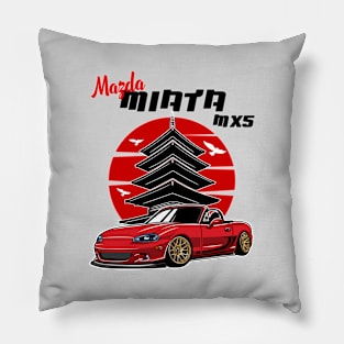 Mazda Miata MX5 Pillow