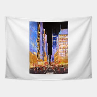 New York. Night Tapestry