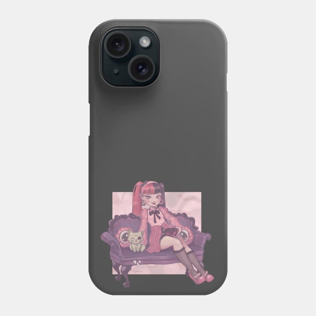 Draculaura Phone Case by Anemonaii