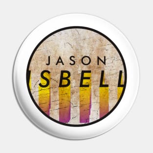 Jason Isbell - VINTAGE YELLOW CIRCLE Pin