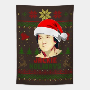 Jackie Chan Jackie Holidays Tapestry