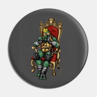 King Turtle Pin