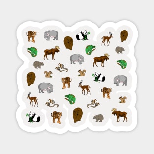 Wild Animals Magnet