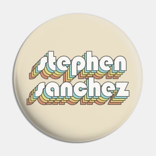 Retro Stephen Sanchez Pin