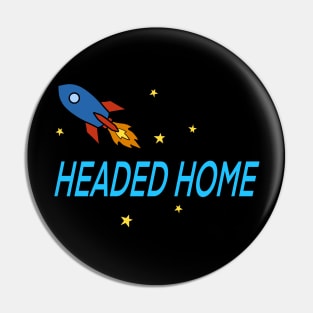 Headed Home Colored Pin