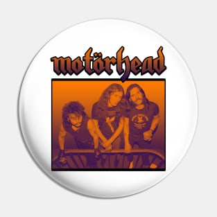 Motorhead Gradient Orange Pin