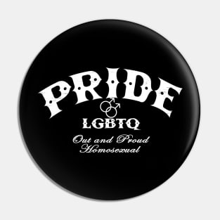 Gay Pride - CBs style Pin