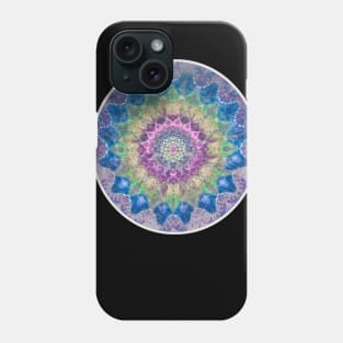 Tie Dye mandala hippie boho deadhead phish festivals grateful dead company Phone Case