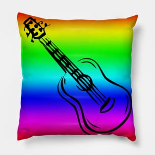 Western Era - Guitar Pillow